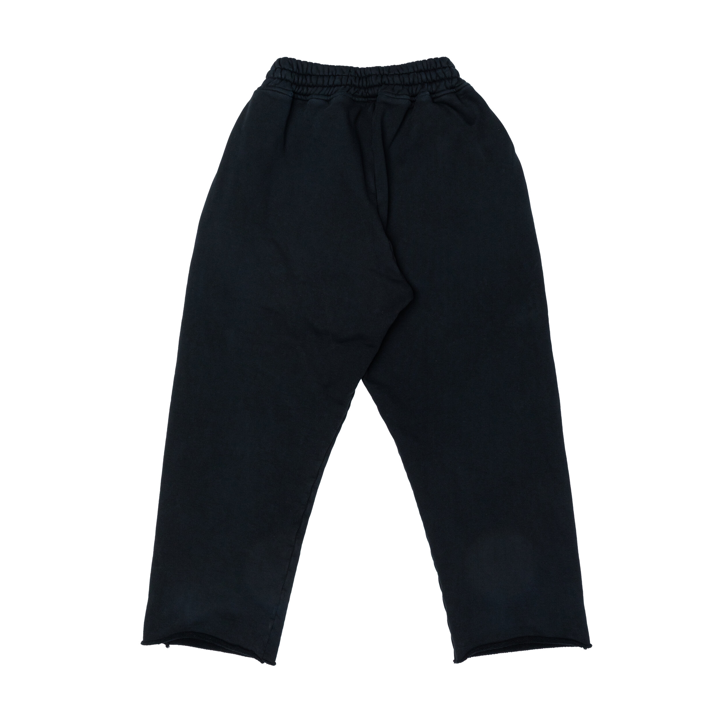 MOOJI CROP SWEATS / AGED BLACK — MOOJIMOOJI